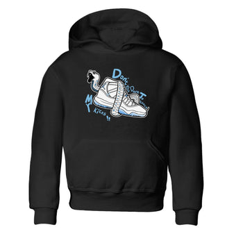 11s Legend Blue shirts to match jordans Don't Touch My Kicks best t shirts to wear with jordans AJ11 Retro Legend Blue match shoes to clothes SNRT Sneaker Tees Youth Baby Black 2 tee