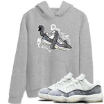 11s Year Of The Snake shirts to match jordans  Don't Touch My Kicks shirts to match jordans Air Jordan 11 Retro Low Year Of The Snake match shoes to clothes SNRT Sneaker Tees unisex cotton Heather Grey 1 shirts