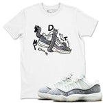 11s Year Of The Snake shirts to match jordans  Don't Touch My Kicks shirts to match jordans Air Jordan 11 Retro Low Year Of The Snake match shoes to clothes SNRT Sneaker Tees unisex cotton White 1 shirts