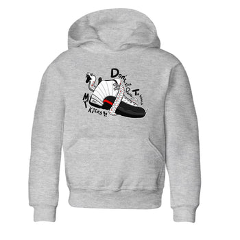 Air Jordan 12 Red Taxi shirts to match jordans Don't Touch My Kicks sneaker match tees 12s Red Taxi SNRT sneaker release tees baby toddler Heather Grey 2 cotton Shirt