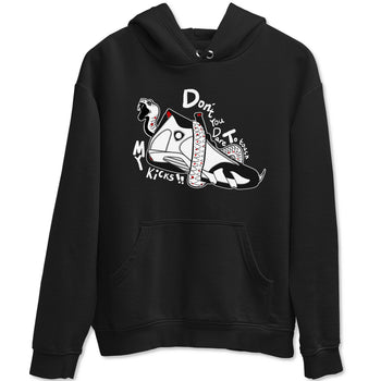 Air Jordan 14 Black Toe t shirts to match sneakers Don't Touch My Kicks sneaker match tees 14s Black Toe sneaker match tee SNRT Sneaker Tees unisex cotton Black 2 shirts