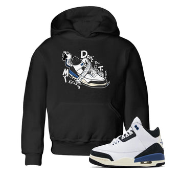 3s For The Love to match jordans Don't Touch My Kicks sneaker match tees A Ma Maniere For The Love match shoes to clothes SNRT Sneaker Tees Youth Baby Black 1 tee