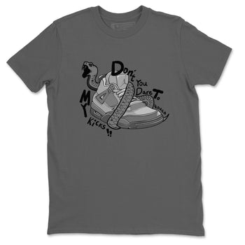 4s Wet Cement shirts to match jordans Don't Touch My Kicks sneaker match tees Air Jordan 4 Wet Cement SNRT Sneaker Release Tees unisex cotton Cool Grey 2 crew neck shirts