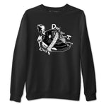 4s White Thunder shirts to match jordans Don't Touch My Kicks sneaker match tees Air Jordan 4 White Thunder SNRT Sneaker Release Tees unisex cotton Black 2 crew neck shirts