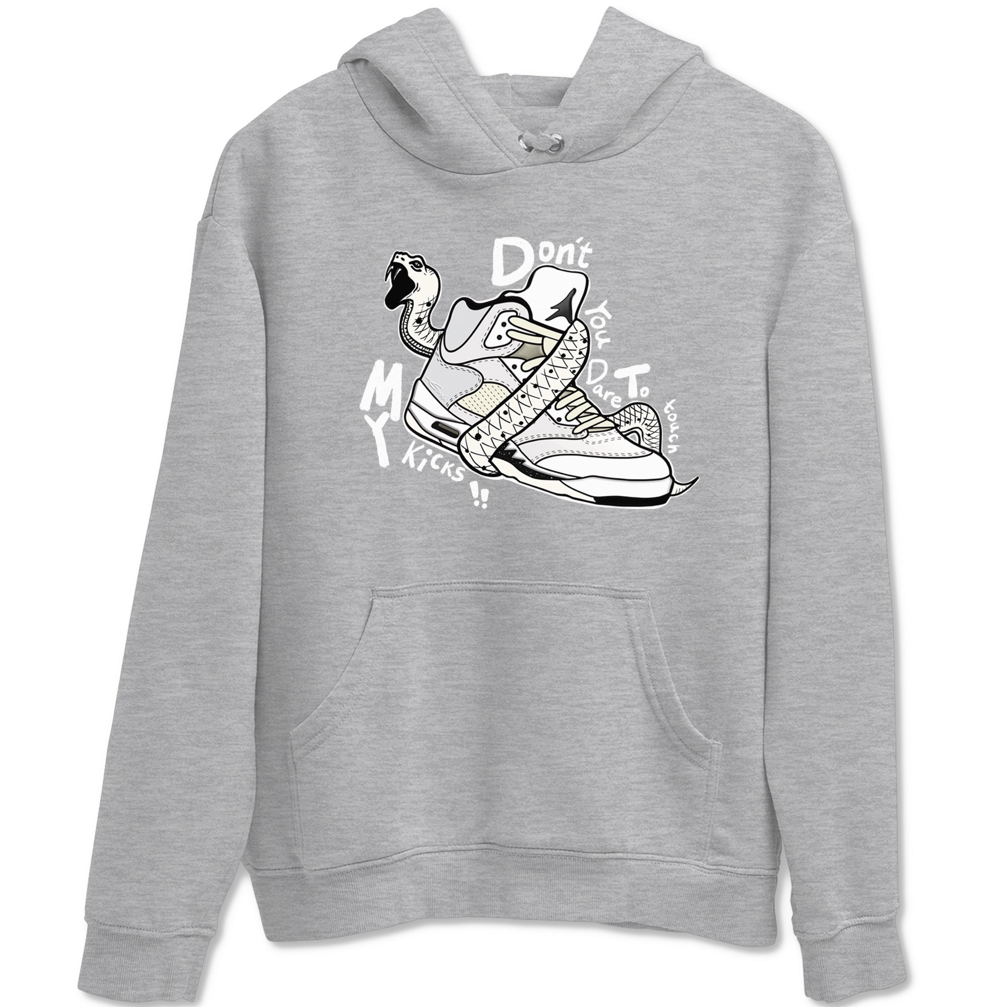 AJ5 Sail shirt to match jordans Don't Touch My Kicks sneaker tees Air Jordan 5 Sail SNRT Sneaker Release Tees unisex cotton Heather Grey 2 crew neck shirt