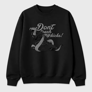 Sneaker match tees – Sneaker Tees To Match Air Jordan 6 Cap and Gown Shoes – Don't Touch My Kicks Tee Black 2