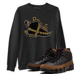 9s Olive shirts to match jordans Don't Touch My Kicks sneaker match tees Air Jordan 9 Olive match shoes to clothes SNRT Sneaker Tees unisex cotton Black 1 shirts