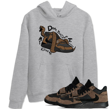 Jordan Jumpman Jack TR Travis Scott Dark Mocha shirts to match jordans Don't Touch My Kicks sneaker match tees Jordan Jumpman Jack Travis Scott Dark Mocha match shoes to clothes SNRT Sneaker Tees unisex cotton Heather Grey 1 shirts