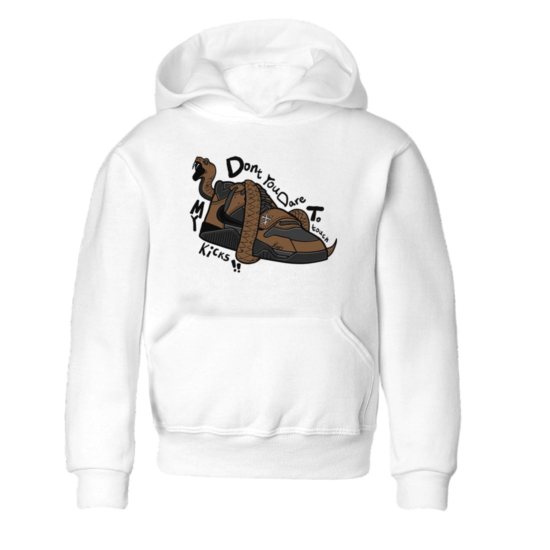 Jordan Jumpman Jack TR Travis Scott Dark Mocha shirts to match jordans Don't Touch My Kicks sneaker match tees Jordan Jumpman Jack Travis Scott Dark Mocha match shoes to clothes SNRT Sneaker Tees Youth Baby White 2 tee