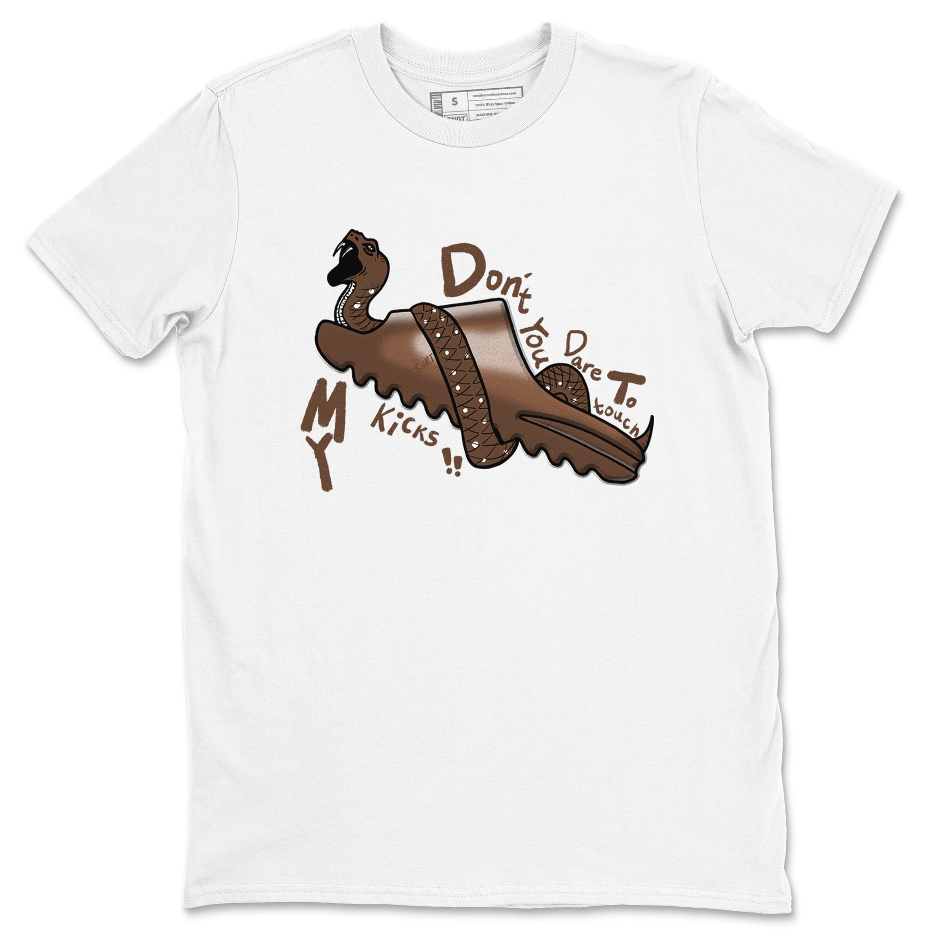Yeezy Slide Flax shirts to match jordans Don't Touch My Kicks sneaker match tees Yeezy Slide Flax SNRT Sneaker Tees streetwear brand White 2 unisex cotton tee