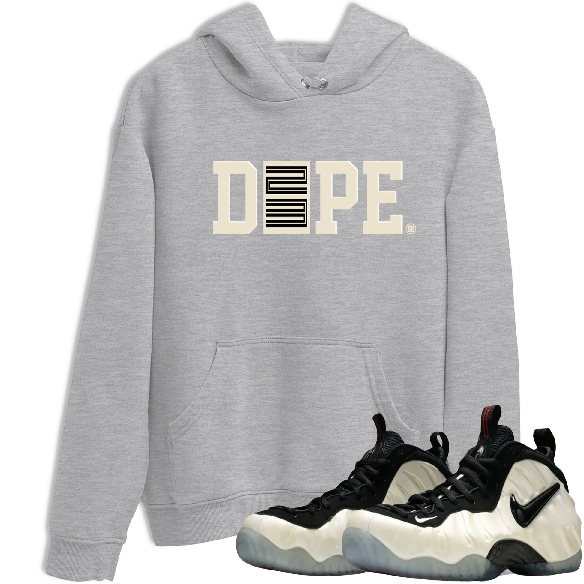 Sneaker Threads – Sneaker Tees To Match Air Foamposite One Pearl – Dope 23 Graphic Tee Heather Grey 1. Perfect for Jordan releases 2025 colorways.