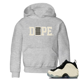 Sneaker Threads – Sneaker Tees To Match Air Foamposite One Pearl – Dope 23 Youth Graphic Tee Heather Grey 1. Perfect for Jordan releases 2025 colorways.