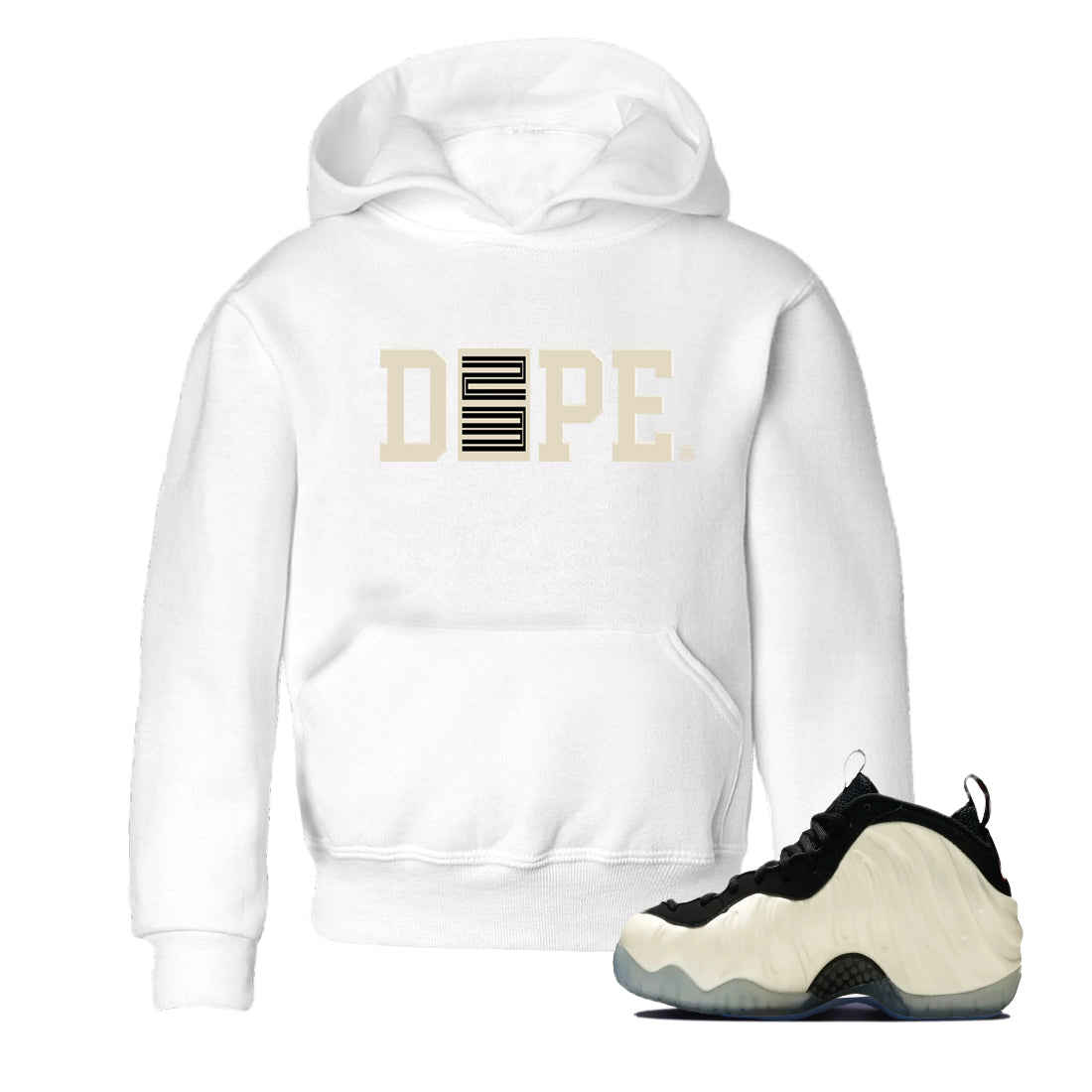 Sneaker Threads – Sneaker Tees To Match Air Foamposite One Pearl – Dope 23 Youth Graphic Tee White 1. Perfect for Jordan releases 2025 colorways.