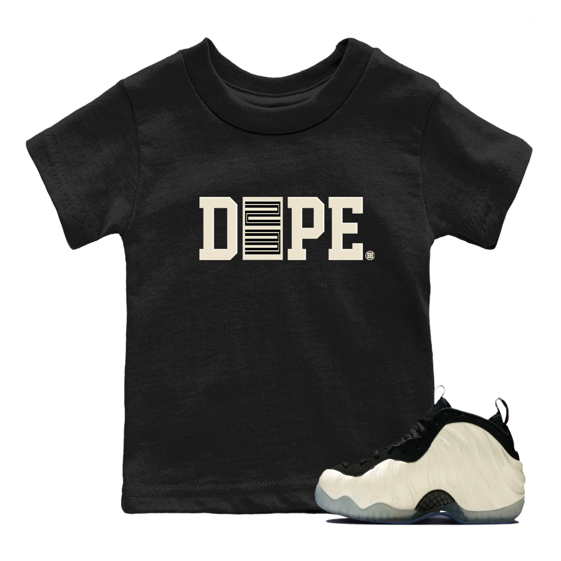 Sneaker Threads – Sneaker Tees To Match Air Foamposite One Pearl – Dope 23 Youth Graphic Tee Black 1. Perfect for Jordan releases 2025 colorways.