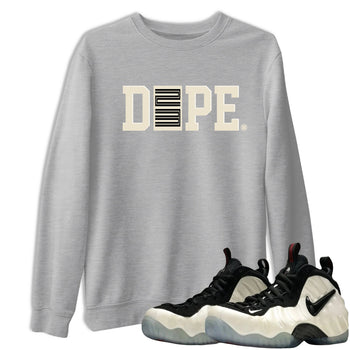 Sneaker Threads – Sneaker Tees To Match Air Foamposite One Pearl – Dope 23 Graphic Tee Heather Grey 1. Perfect for Jordan releases 2025 colorways.