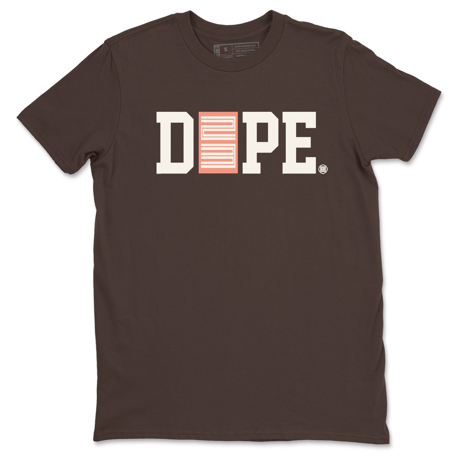 Sneaker match tees – Sneaker Tees To Match Air Jordan 1 Baroque Brown Shoes – Dope 23 Tee Dark Chocolate 2