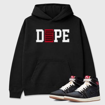 Sneaker match tees – Sneaker Tees To Match Air Jordan 1 Flight Club Shoes – Dope 23 Tee Black 1