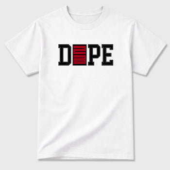 Sneaker match tees – Sneaker Tees To Match Air Jordan 1 Flight Club Shoes – Dope 23 Tee White 2