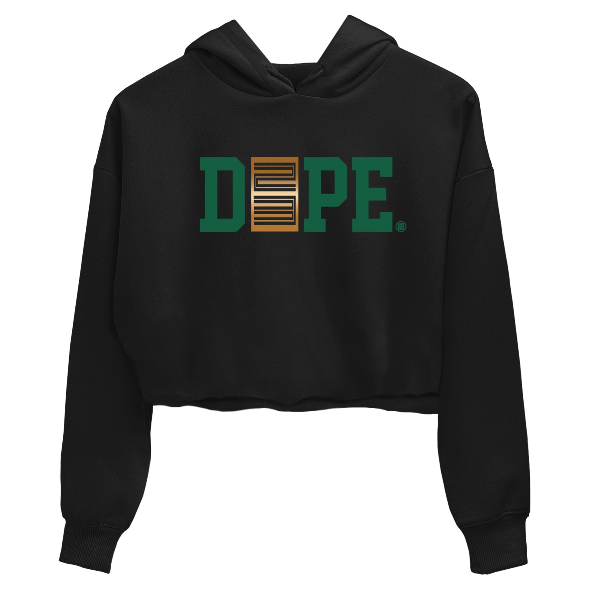 Sneaker Threads – Sneaker Tees To Match Air Jordan 1 Pro Green – Dope 23 Crop Tee Black 2. Perfect for Jordan releases 2025 colorways.