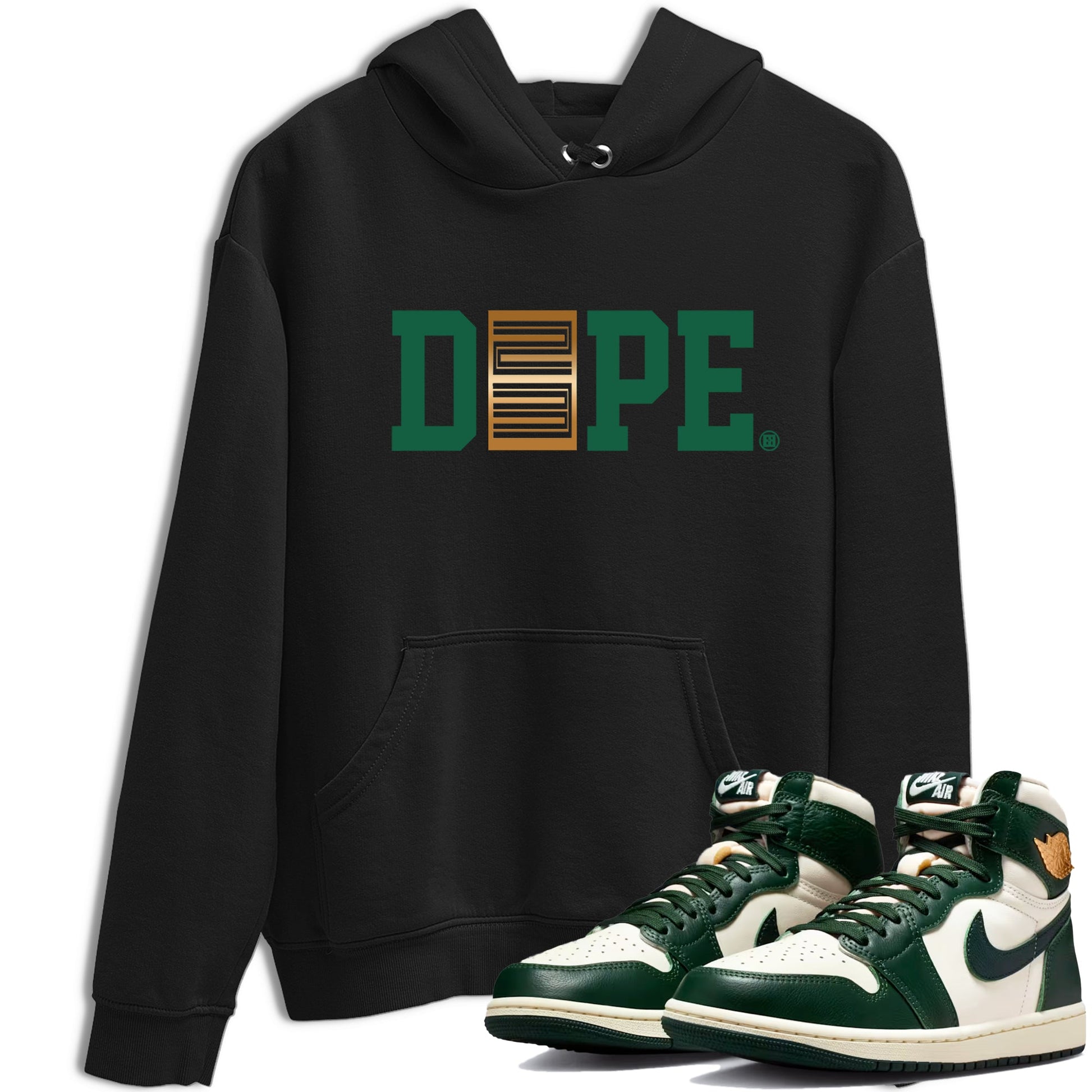 Sneaker Threads – Sneaker Tees To Match Air Jordan 1 Pro Green – Dope 23 Graphic Tee Black 1. Perfect for Jordan releases 2025 colorways.