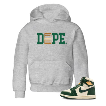 Sneaker Threads – Sneaker Tees To Match Air Jordan 1 Pro Green – Dope 23 Youth Graphic Tee Heather Grey 1. Perfect for Jordan releases 2025 colorways.