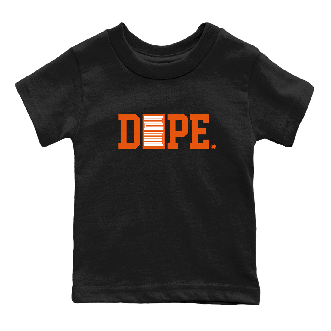 1s Orange Sneaker match tees – Sneaker Tees To Match Jordan 1 Retro Shattered Backboard Shoes – Dope 23 Kids T-Shirt Black 2