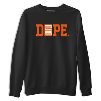 1s Orange Sneaker match tees – Sneaker Tees To Match Jordan 1 Retro Shattered Backboard Shoes – Dope 23 Tee Black 2