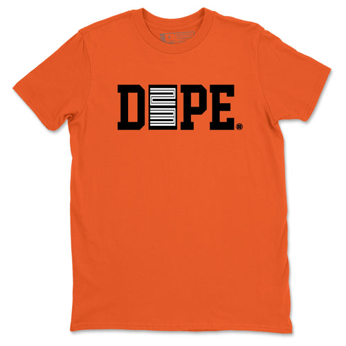 1s Orange Sneaker match tees – Sneaker Tees To Match Jordan 1 Retro Shattered Backboard Shoes – Dope 23 Tee Orange 2