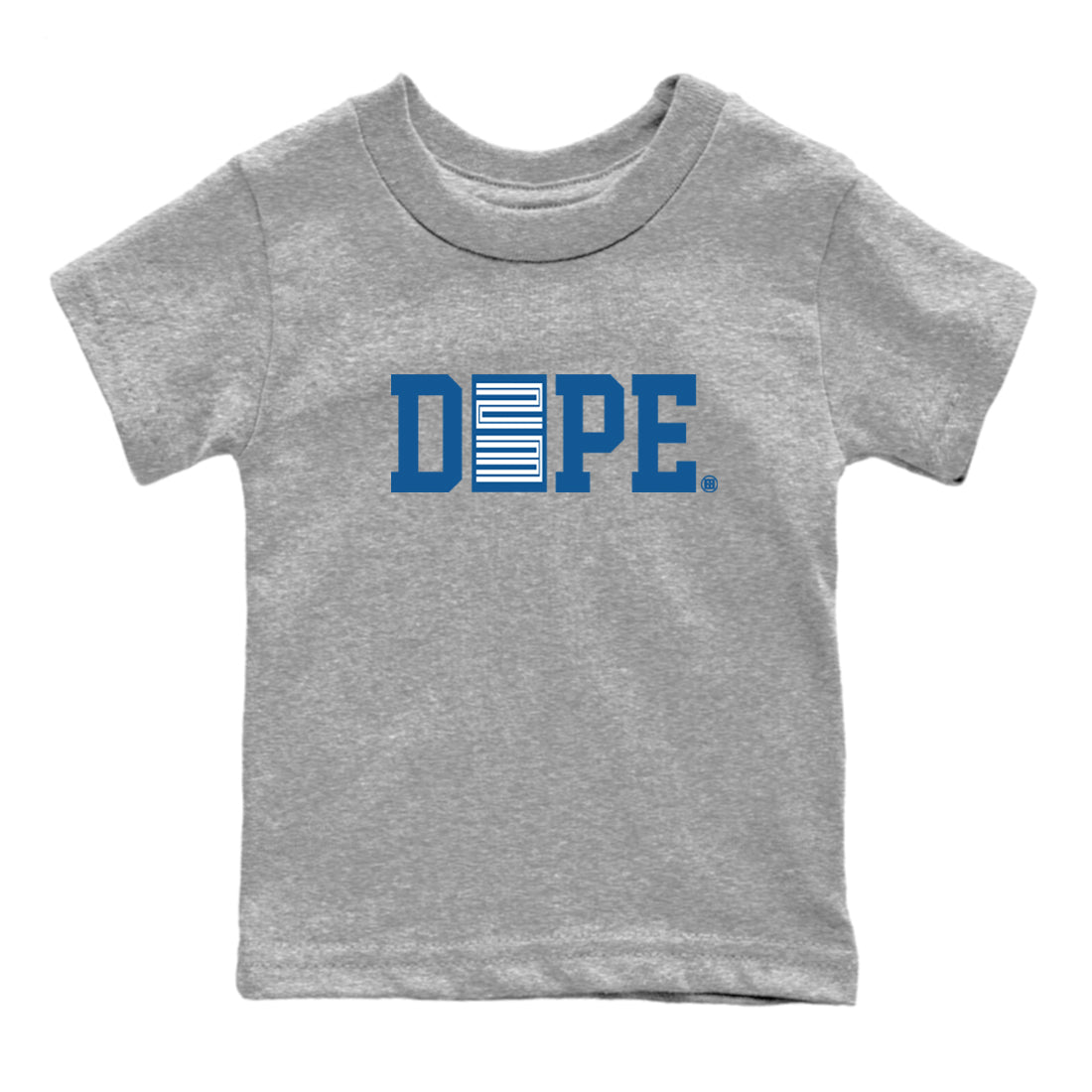 Sneaker match tees – Streetwear Graphic Tees Air Jordan 1 Travis Scott Fragment Sneakers – Dope 23 Kids Craphic T-Shirt Heather Grey 2