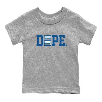 Sneaker match tees – Streetwear Graphic Tees Air Jordan 1 Travis Scott Fragment Sneakers – Dope 23 Kids Craphic T-Shirt Heather Grey 2