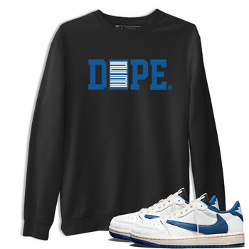 Sneaker match tees – Streetwear Graphic Tees Air Jordan 1 Travis Scott Fragment Sneakers – Dope 23 Graphic Tee Black 1