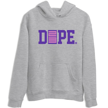 Sneaker match tees – Sneaker Tees To Match Air Jordan 11 Canyon Purple Shoes – Dope 23 Tee Heather Grey 2