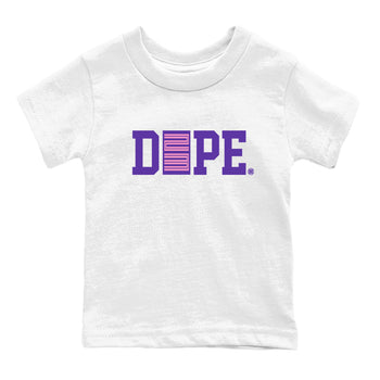 Sneaker match tees – Sneaker Tees To Match Air Jordan 11 Canyon Purple Shoes – Dope 23 Kids T-Shirt White 2
