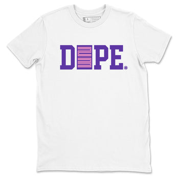 Sneaker match tees – Sneaker Tees To Match Air Jordan 11 Canyon Purple Shoes – Dope 23 Tee White 2