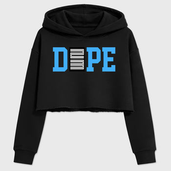 Sneaker outfits graphic tee – Sneaker Tees To Match Air Jordan 14 University Blue Sneakers – Dope 23 Crop T-Shirt Black 2