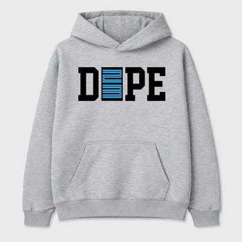 Sneaker outfits graphic tee – Sneaker Tees To Match Air Jordan 14 University Blue Sneakers – Dope 23 Tee Heather Grey 2