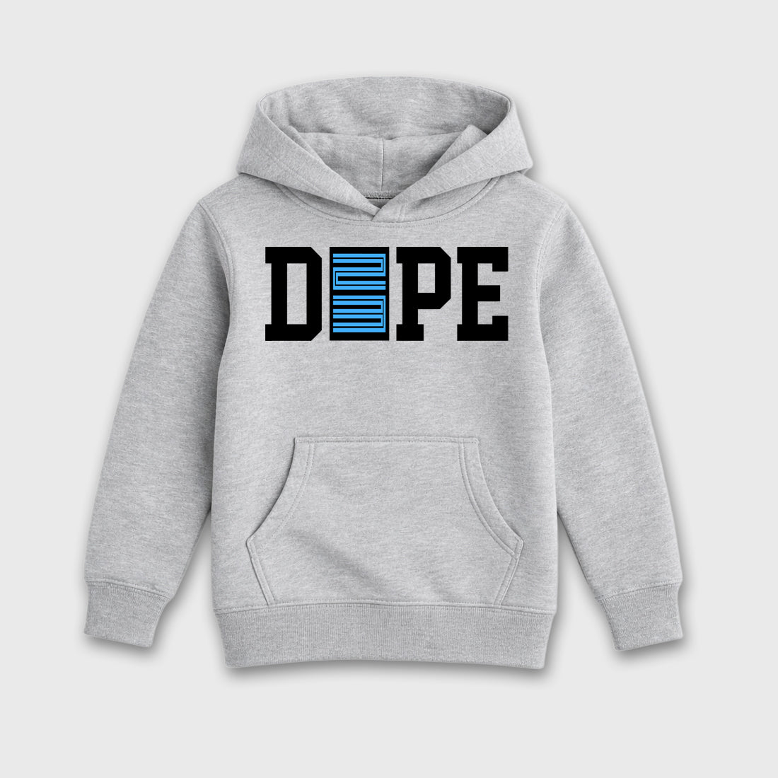 Sneaker outfits graphic tee – Sneaker Tees To Match Air Jordan 14 University Blue Sneakers – Dope 23 Kids T-Shirt Heather Grey 2