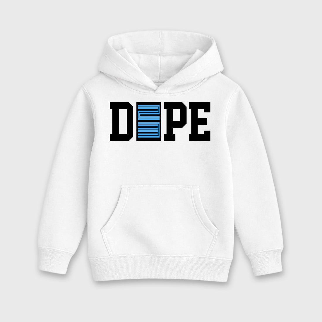 Sneaker outfits graphic tee – Sneaker Tees To Match Air Jordan 14 University Blue Sneakers – Dope 23 Kids T-Shirt White 2