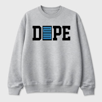 Sneaker outfits graphic tee – Sneaker Tees To Match Air Jordan 14 University Blue Sneakers – Dope 23 Tee Heather Grey 2