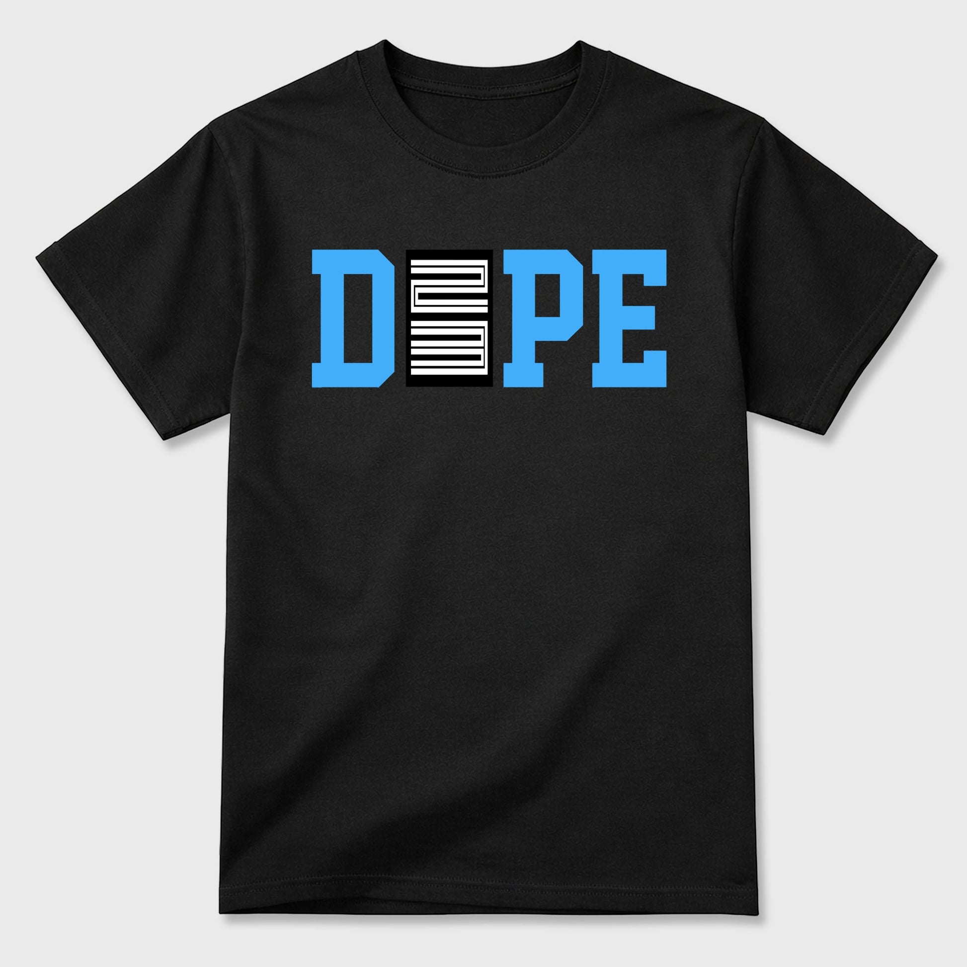 Sneaker outfits graphic tee – Sneaker Tees To Match Air Jordan 14 University Blue Sneakers – Dope 23 Tee Black 2