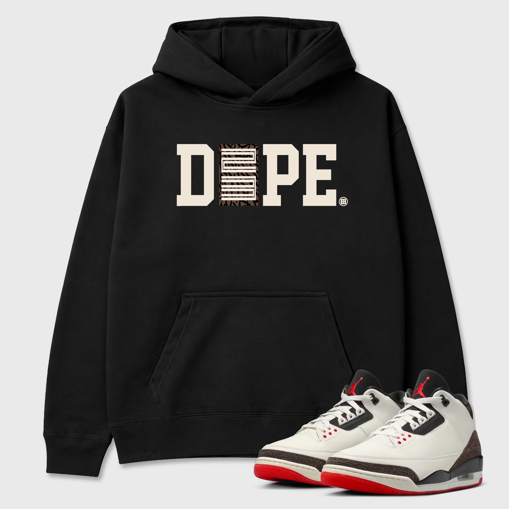 Sneaker match tees – Sneaker Tees To Match Air Jordan 3 World's Best Dad Shoes – Dope 23 Tee Black 1