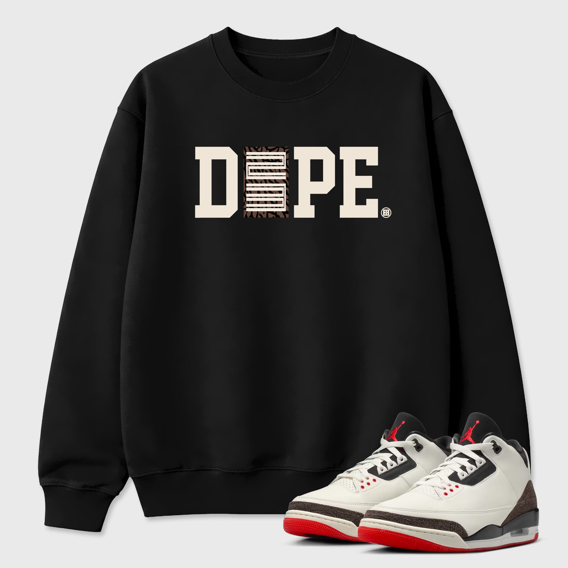 Sneaker match tees – Sneaker Tees To Match Air Jordan 3 World's Best Dad Shoes – Dope 23 Tee Black 1