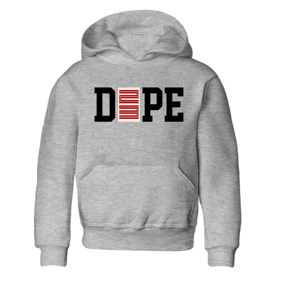 Sneaker match tees – Sneaker Tees To Match Air Jordan 4 Flight Club Shoes – Dope 23 Kids T-Shirt Heather Grey 2