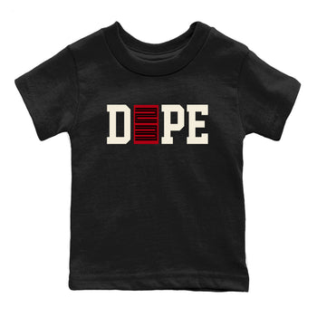 Sneaker match tees – Sneaker Tees To Match Air Jordan 4 Flight Club Shoes – Dope 23 Kids T-Shirt Black 2