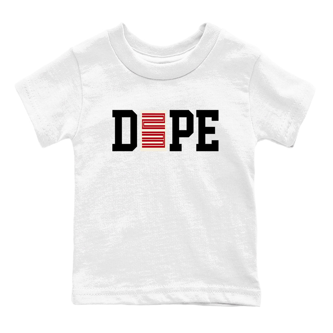 Sneaker match tees – Sneaker Tees To Match Air Jordan 4 Flight Club Shoes – Dope 23 Kids T-Shirt White 2