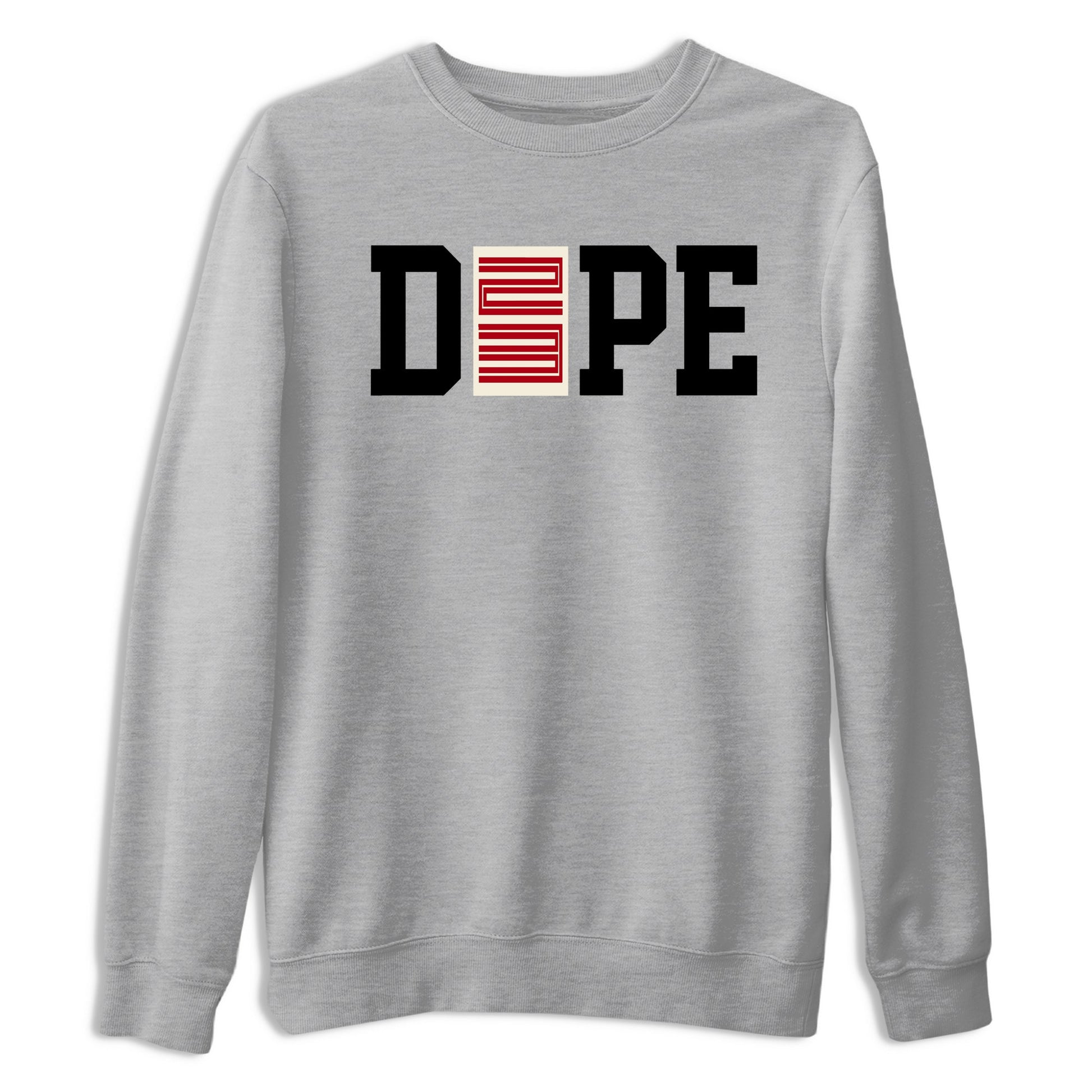Sneaker match tees – Sneaker Tees To Match Air Jordan 4 Flight Club Shoes – Dope 23 Tee Heather Grey 2