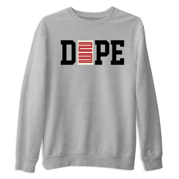 Sneaker match tees – Sneaker Tees To Match Air Jordan 4 Flight Club Shoes – Dope 23 Tee Heather Grey 2
