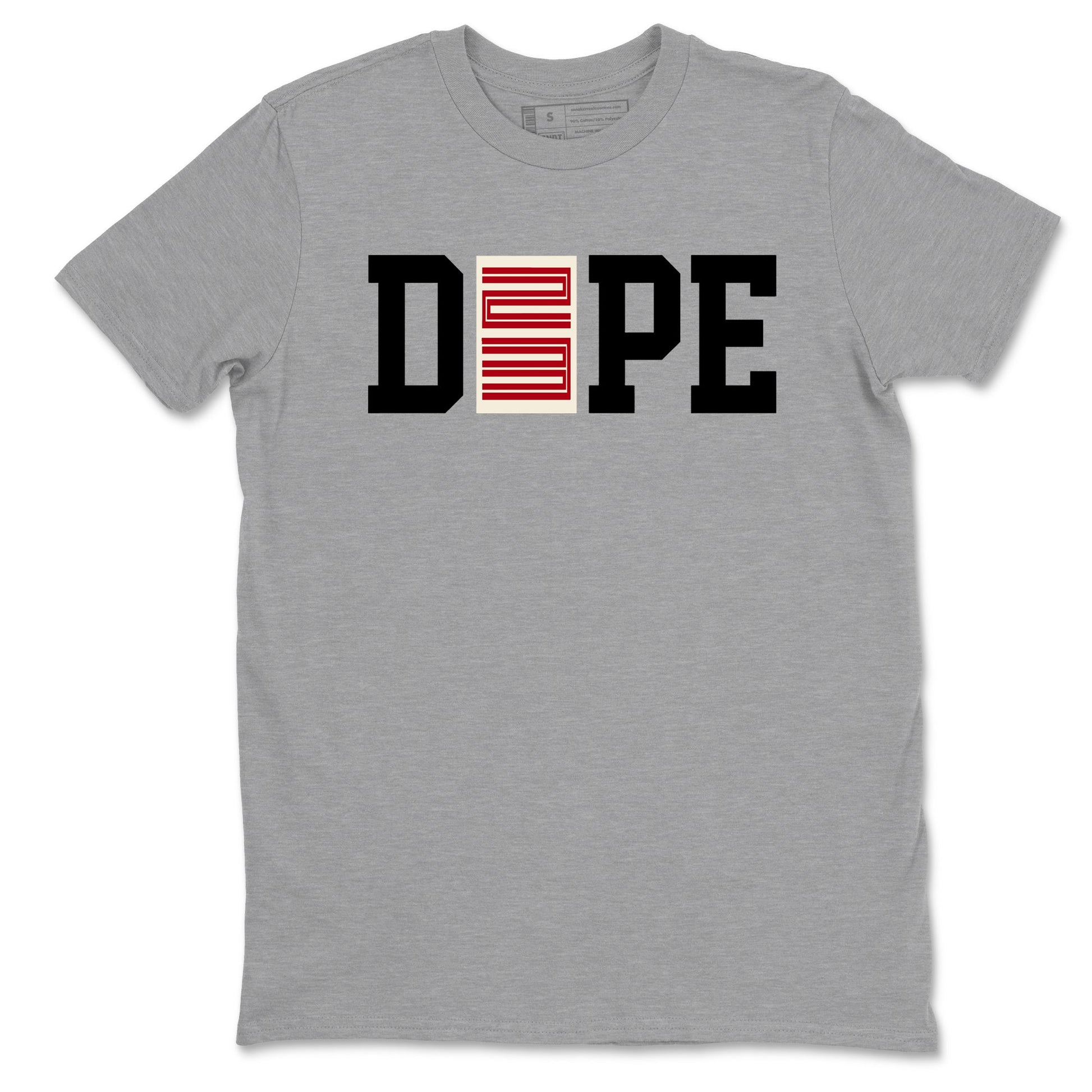 Sneaker match tees – Sneaker Tees To Match Air Jordan 4 Flight Club Shoes – Dope 23 Tee Heather Grey 2