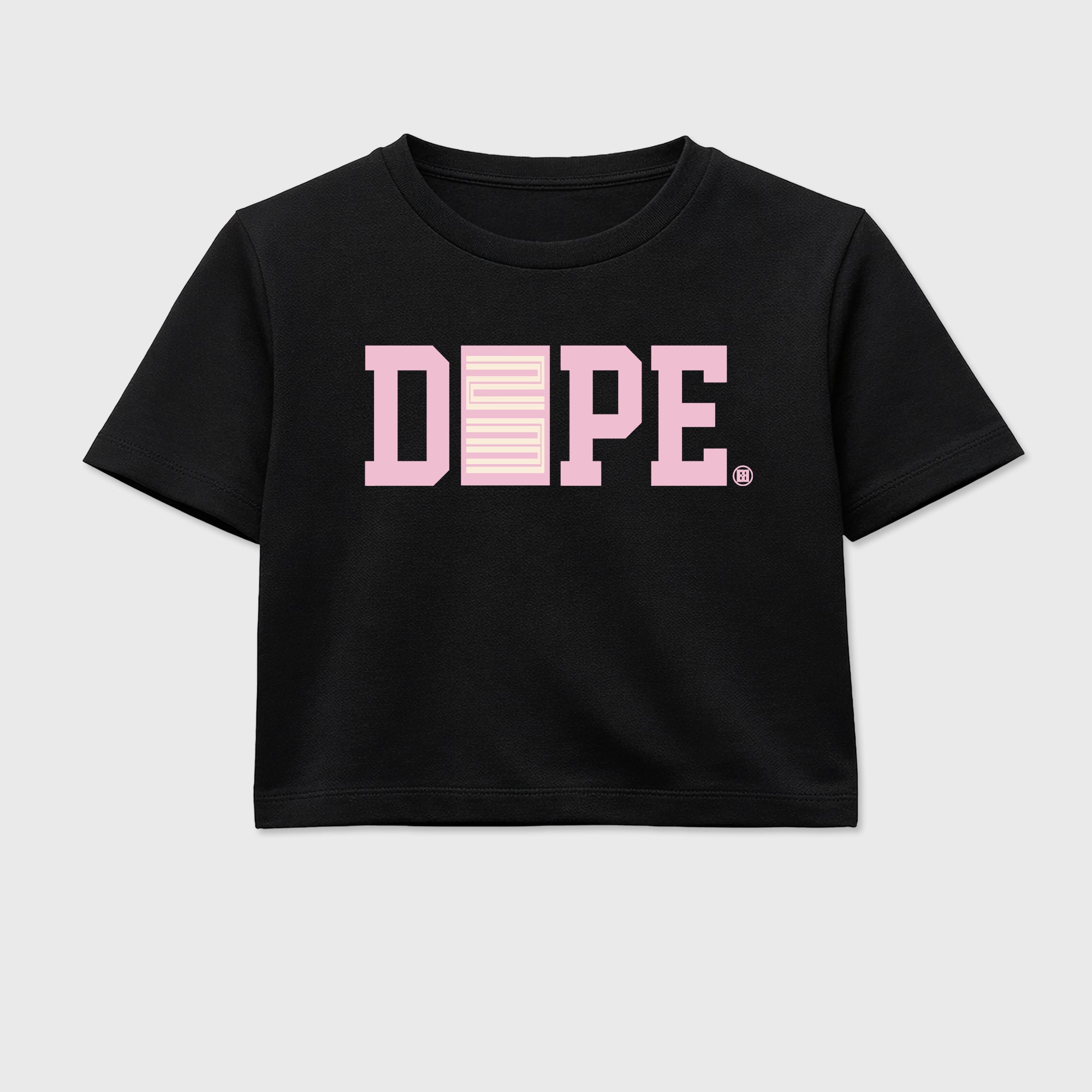 Sneaker match tees – Sneaker Tees To Match Air Jordan 4 Iced Carmine Shoes – Dope 23 Crop T-Shirt Black 2