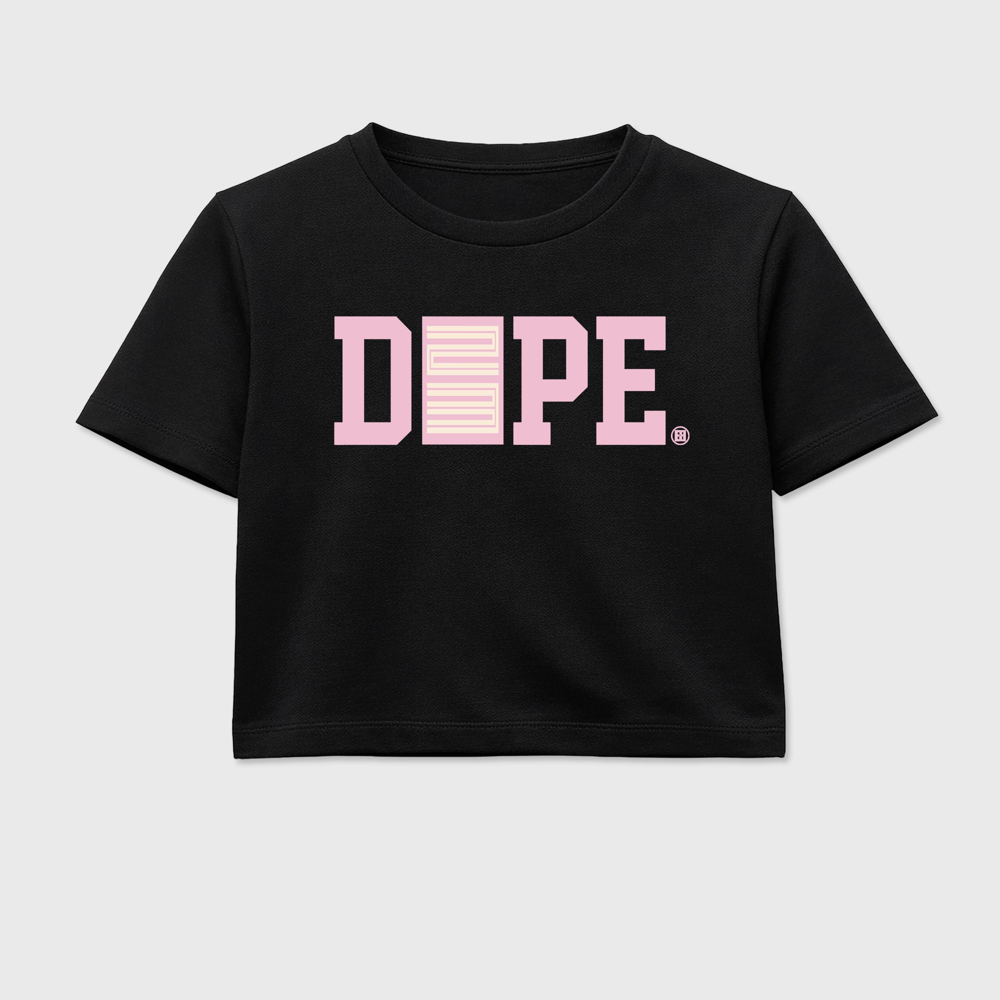 Sneaker match tees – Sneaker Tees To Match Air Jordan 4 Iced Carmine Shoes – Dope 23 Crop T-Shirt Black 2